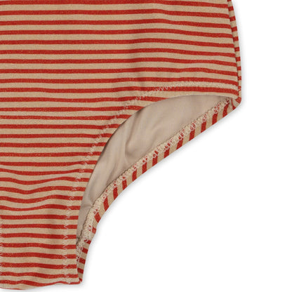 Konges Sløjd Jade Swimsuit str.2 år, Glitter stripe