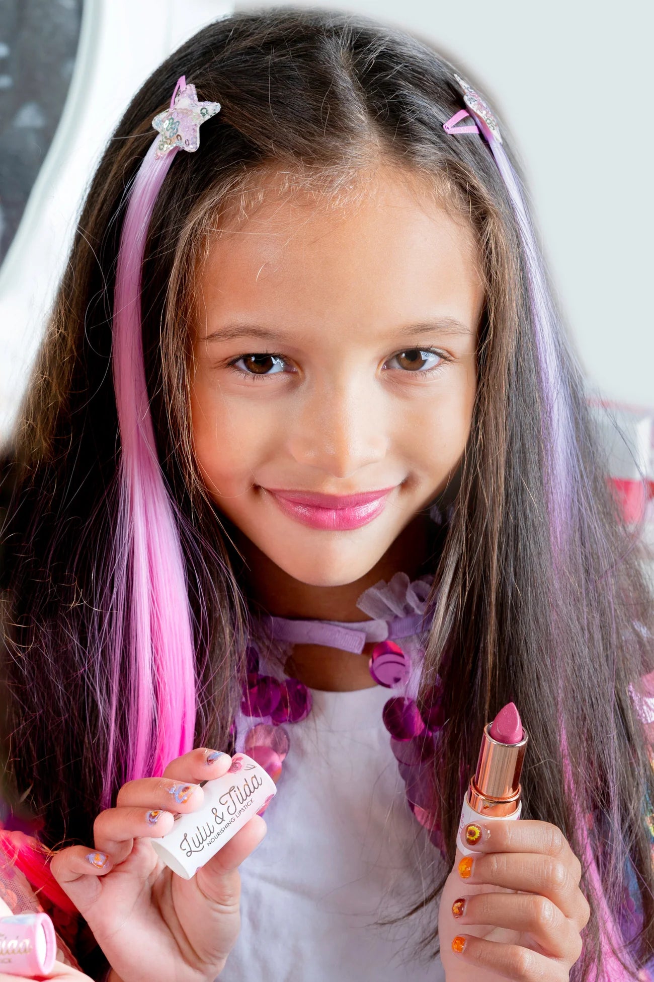 Great Pretenders Rodeo Drive Clip-on Extensions Sæt, 8 stk.