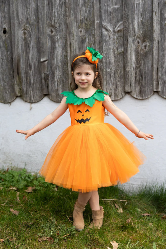 Great Pretenders Pumpkin Patch Princess Dress, str. 2-3 år