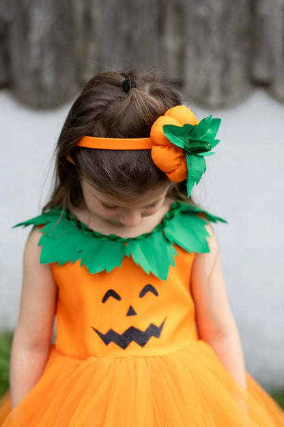 Great Pretenders Pumpkin Patch Princess Dress, str. 2-3 år