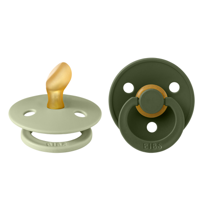 BIBS 2pk colour latex anatomisk str. 1, Sage/Hunter