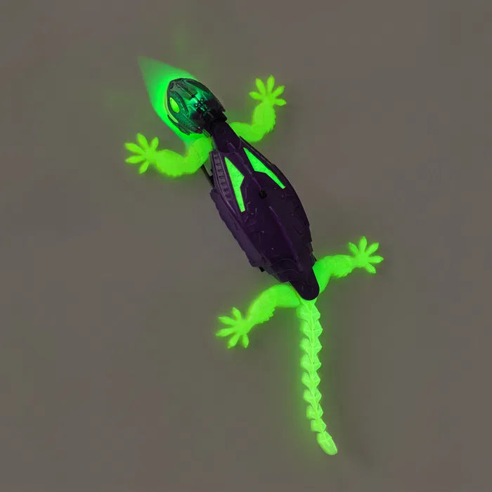 Hex Bots Vægkravler Gekko, GLOW IN THE DARK