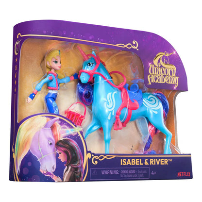 Unicorn Academy Doll & Unicorn - Isabel & River