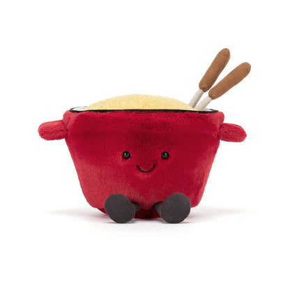 Oste fondue bamse.