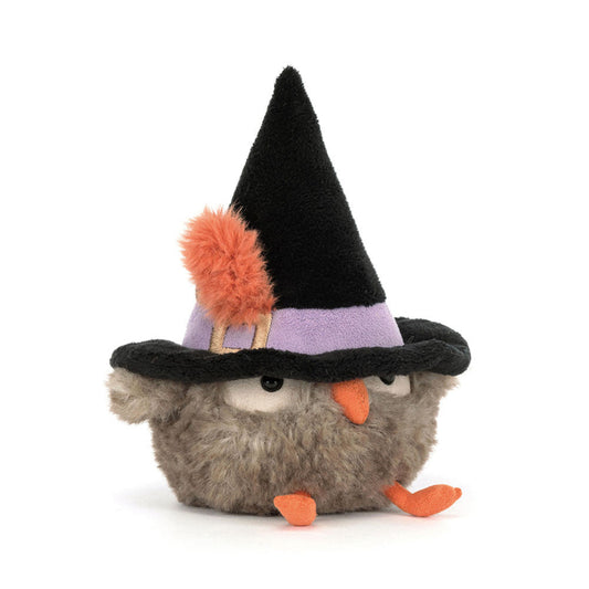 Jellycat troldmand ugle bamse.