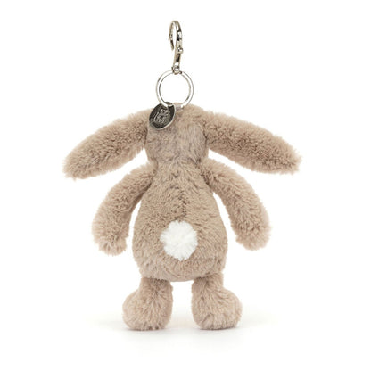 Nøglering med kanin bamse.