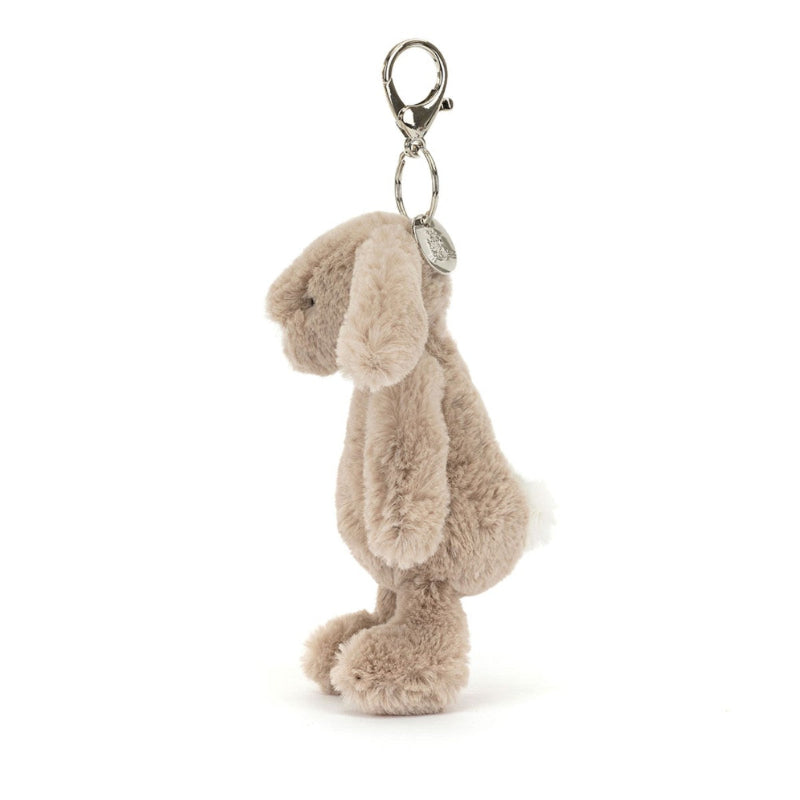 Nøglering med kanin bamse.