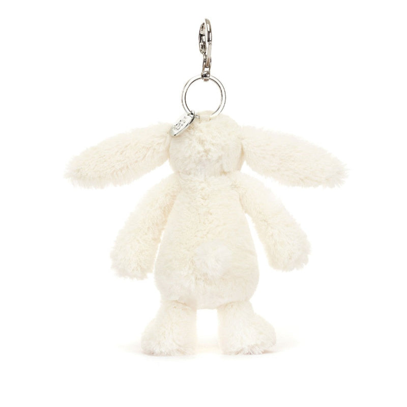 Nøglering med kanin bamse.