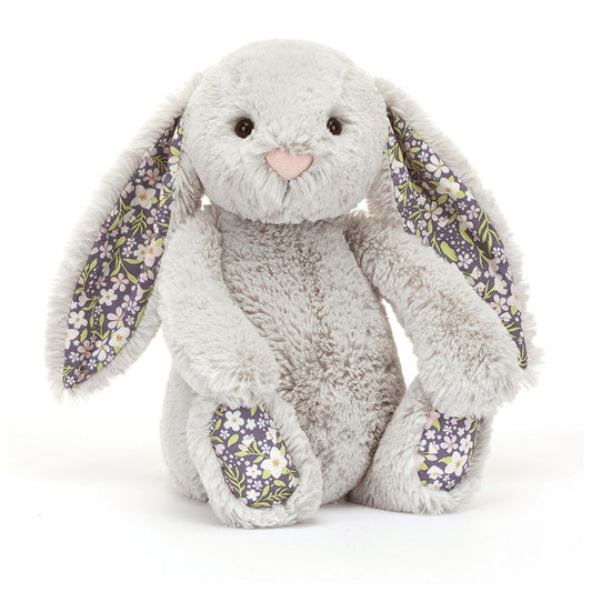 Jellycat Blossom Silver Kanin - Bloom, 31 cm.