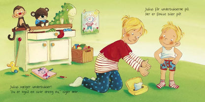 Bog Julius går på potte
