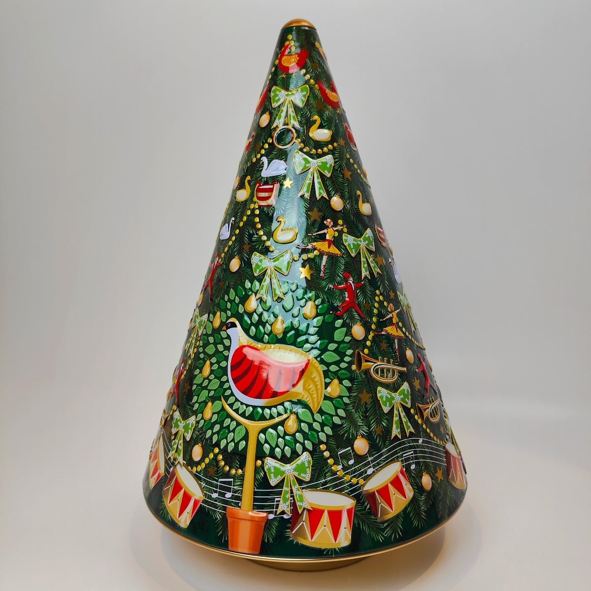 KMP Kagedåse Spilledåse Juletræ