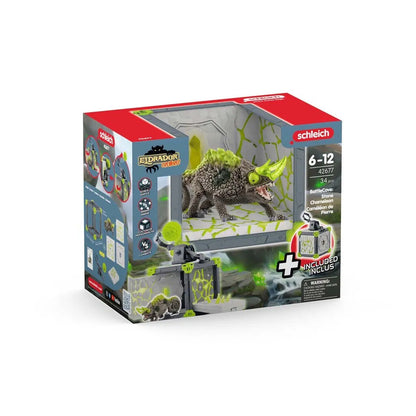 Schleich BattleCave Stone Chameleon