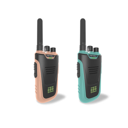 Kidywolf Kidytalk Walkie Talkie, Nude-cyan