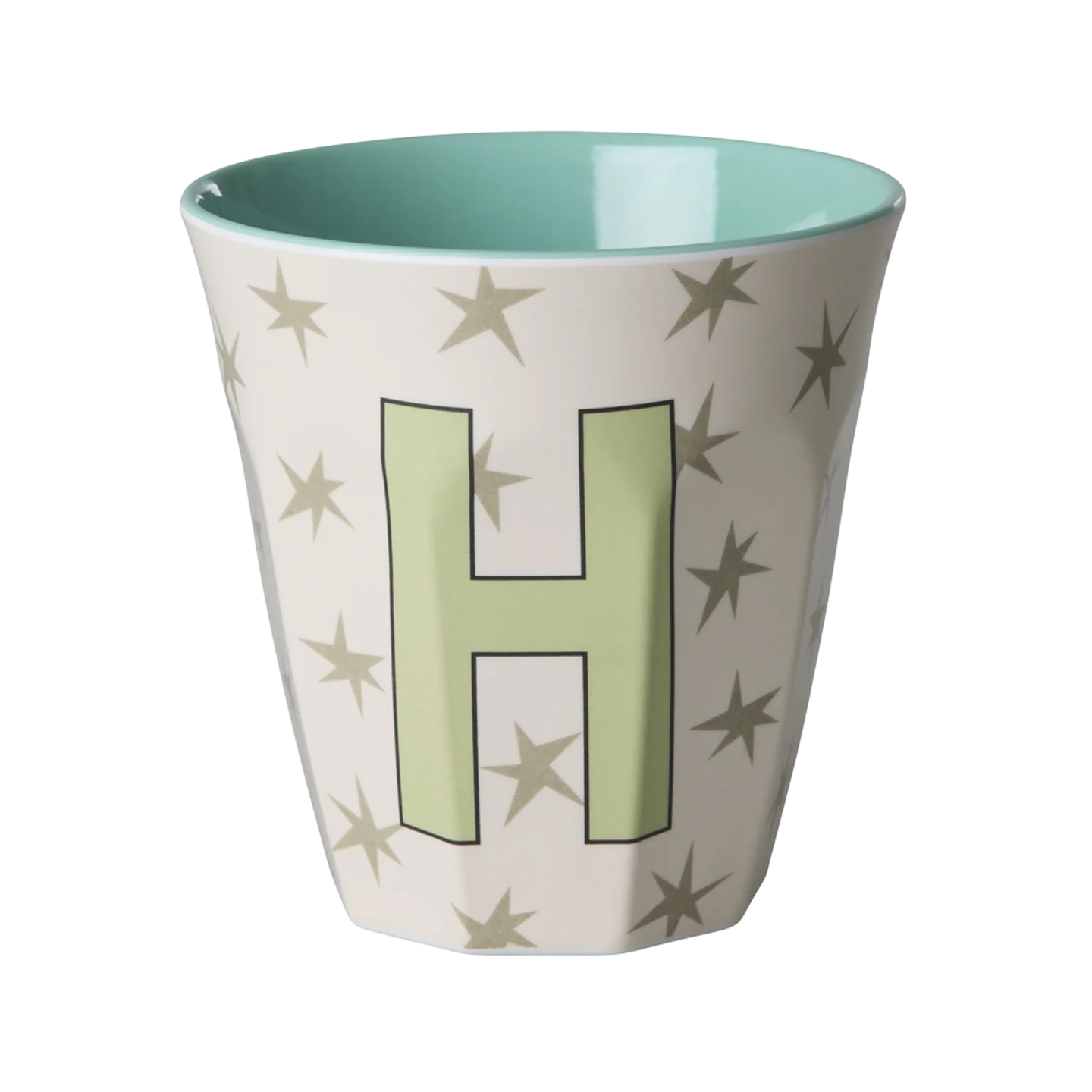 Rice Mellem Alfabetkop - Cream Stars - H