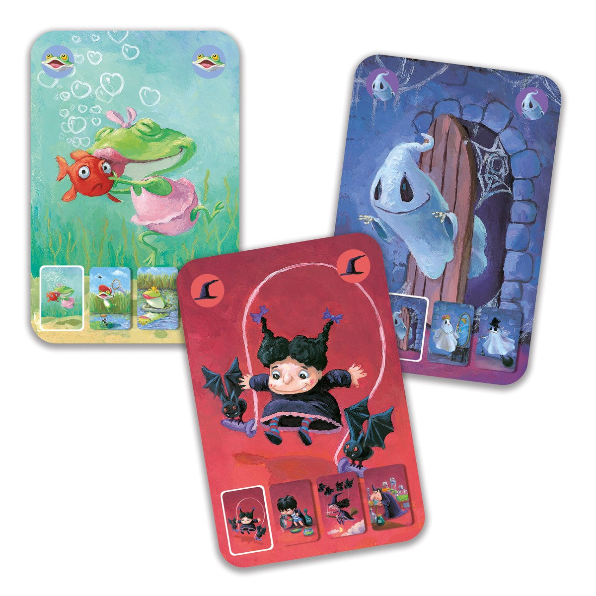 Djeco Kortspil, Mini familie