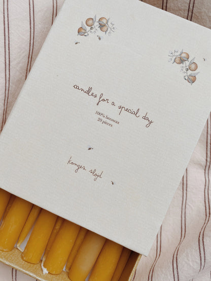 Konges Sløjd 20-pak Lys til fødselsdagstog