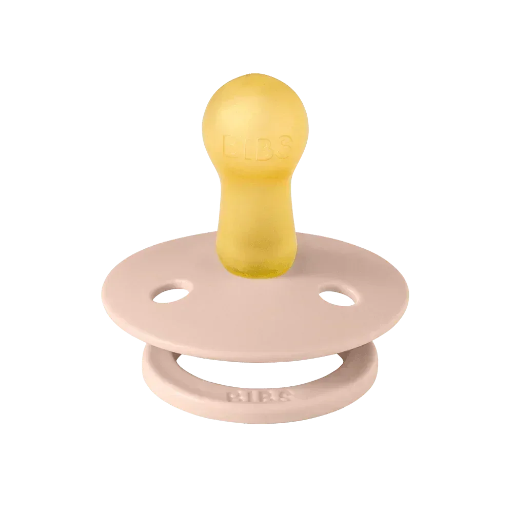 BIBS 2pk studio sutter colour latex str. 3, Ladybug - Blush/Sand