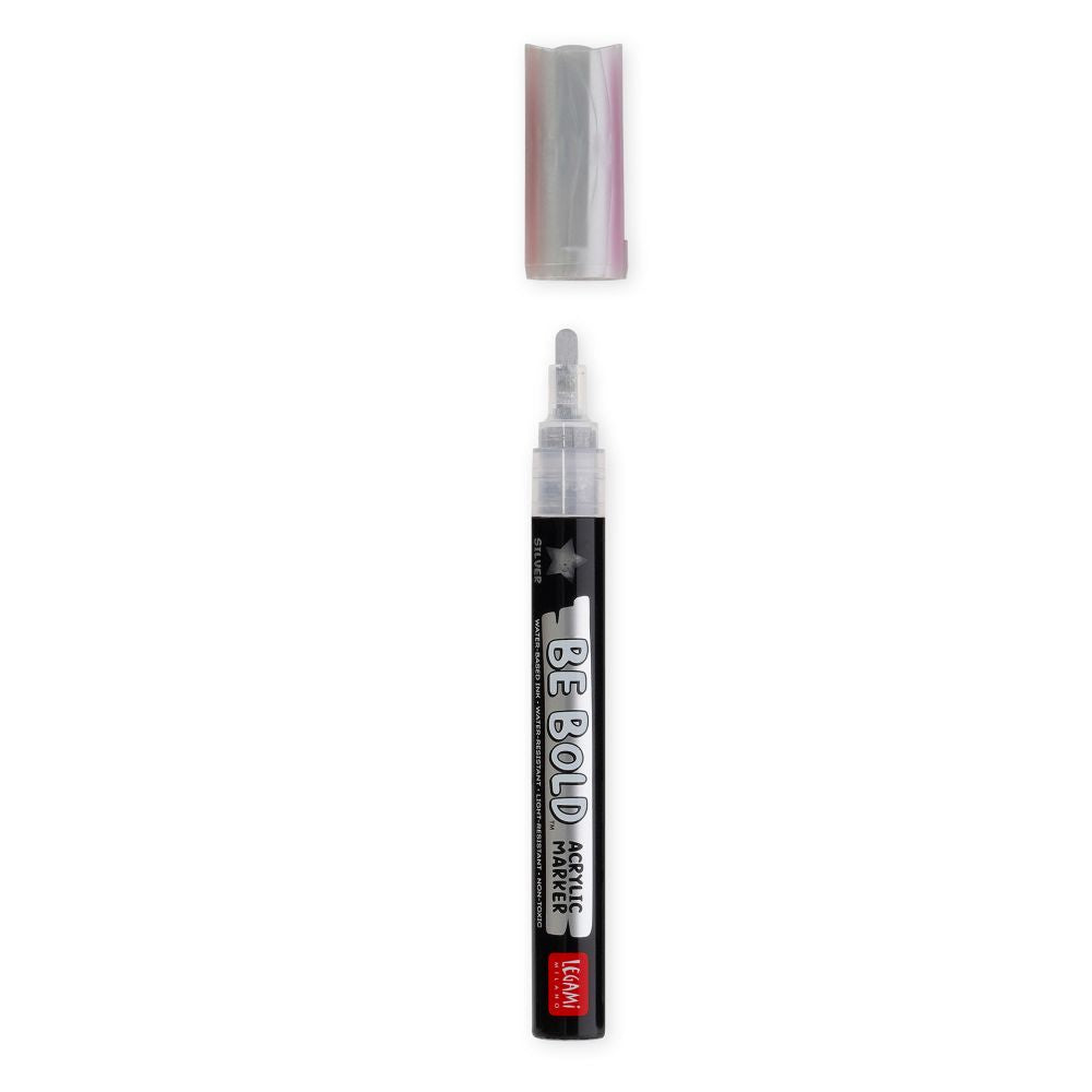 Legami Acrylic marker, Sølv
