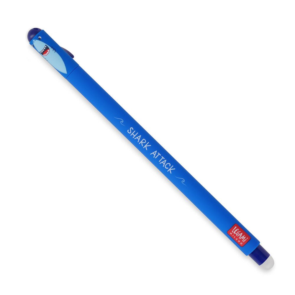 Legami Gel pen med viskelæder, Haj