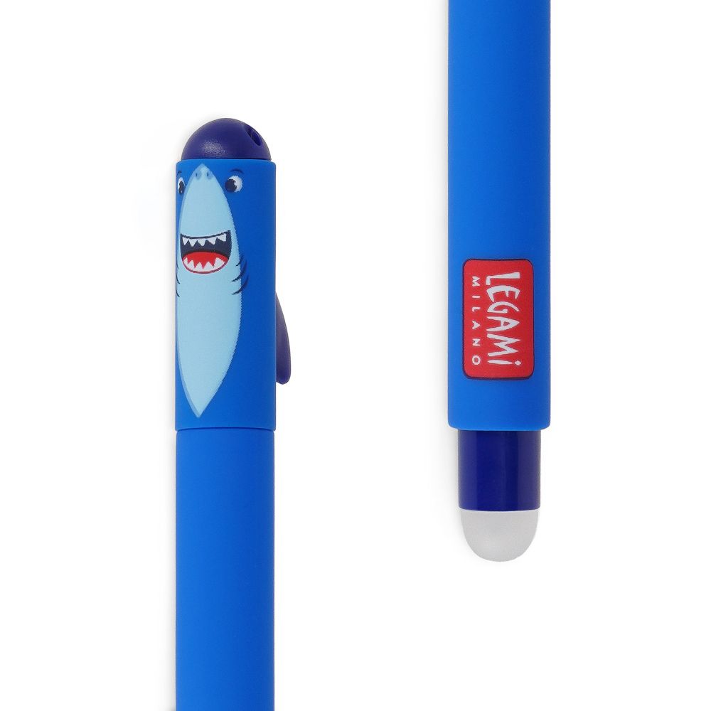 Legami Gel pen med viskelæder, Haj