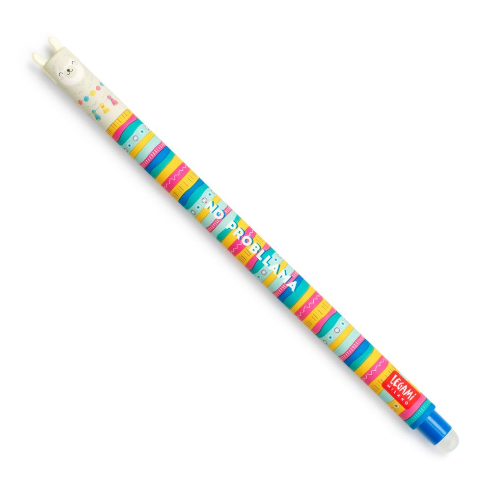 Legami Gel pen med viskelæder, Lama