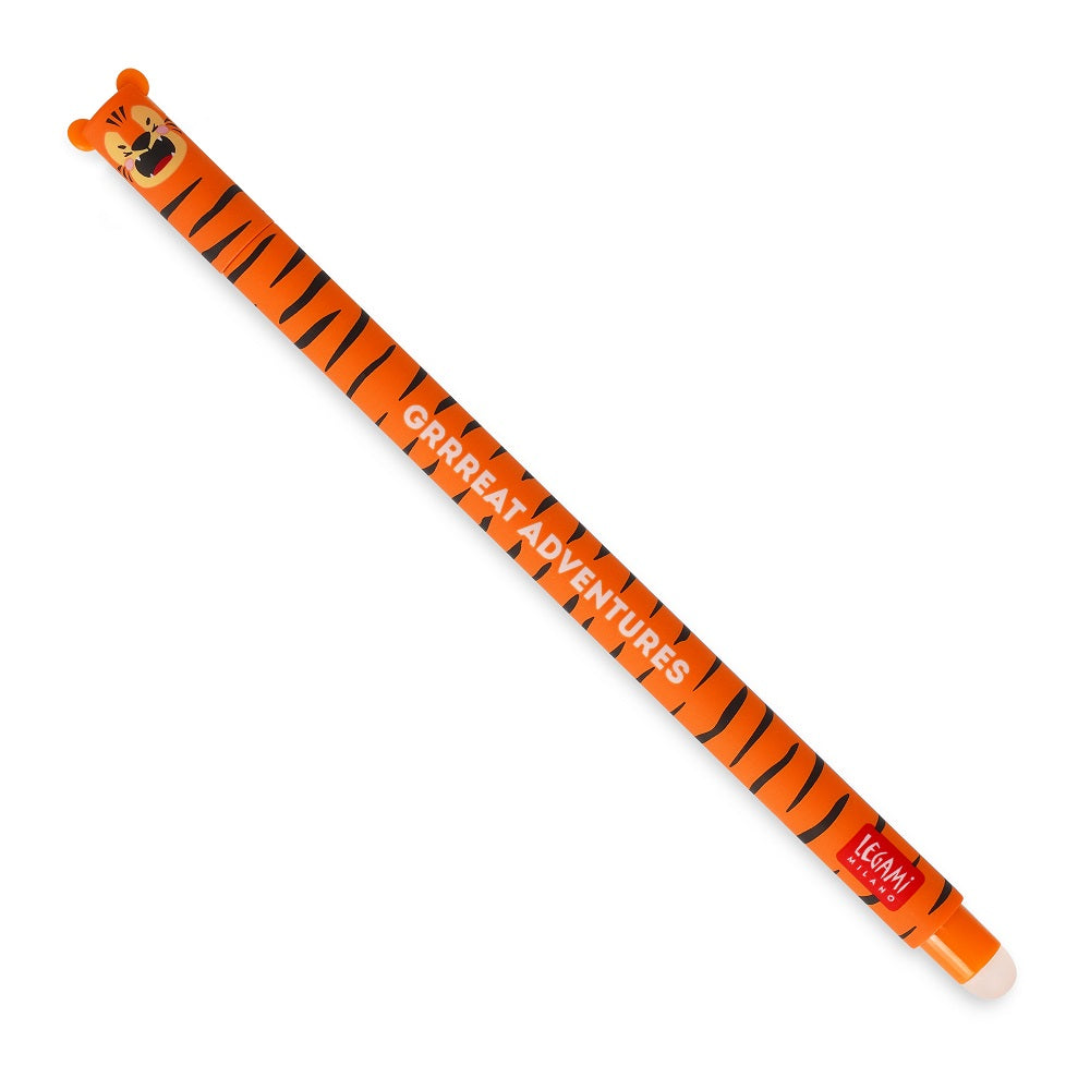 Legami Gel pen med viskelæder, Tiger