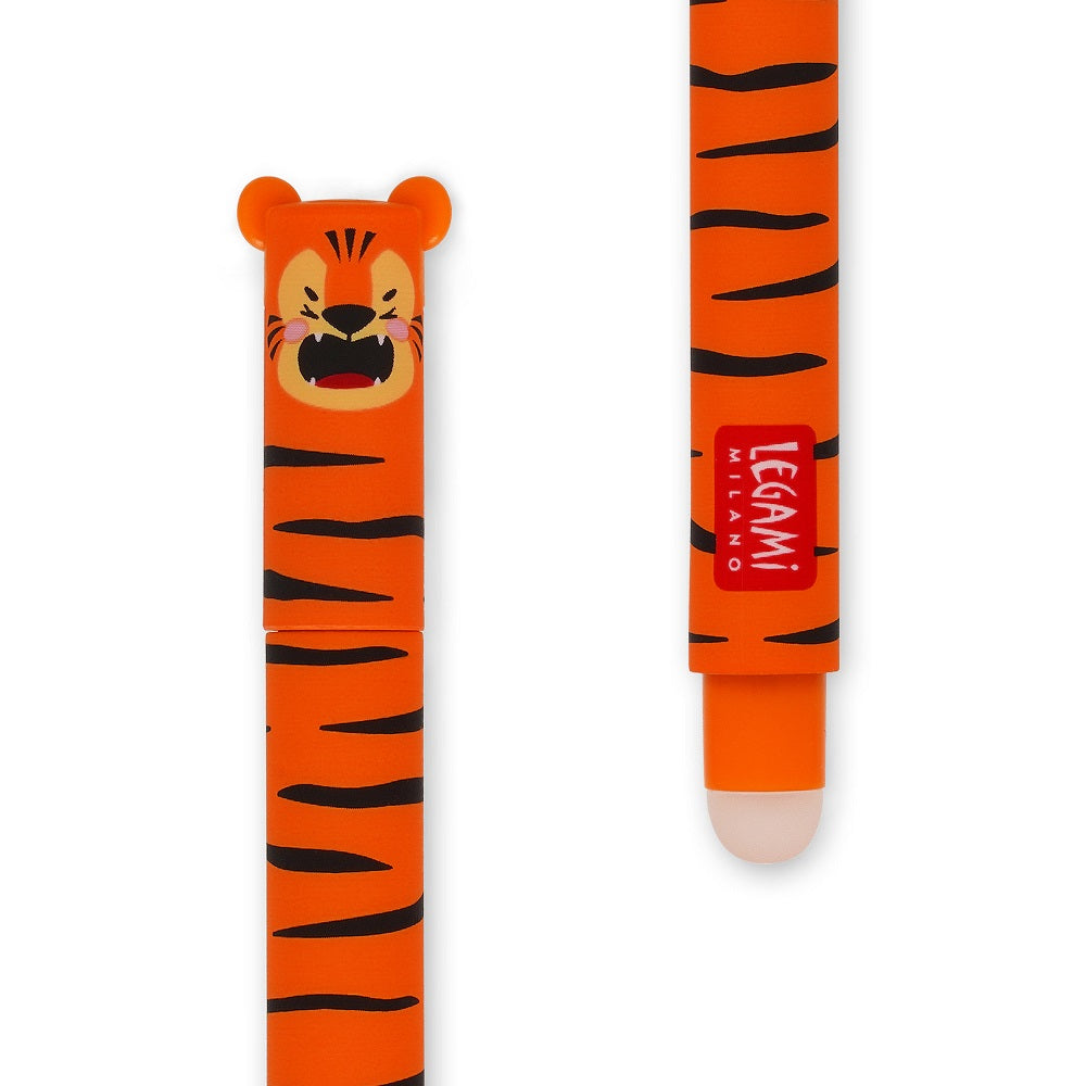 Legami Gel pen med viskelæder, Tiger