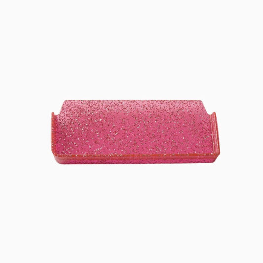 Divider til madkasse med pink glimmer.