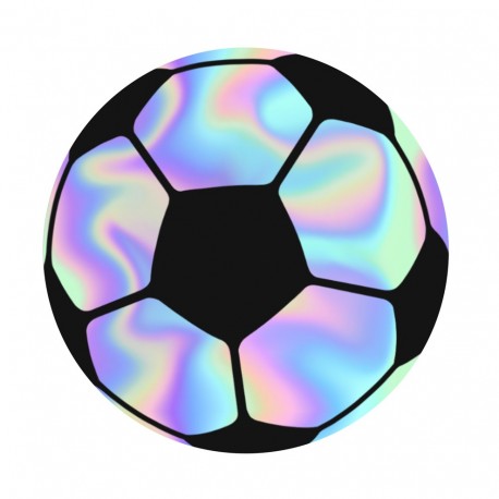 Fodbold klistermærke.