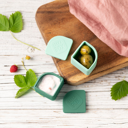 Mini yoghurtbeholdere, sæt med 2 - Forest