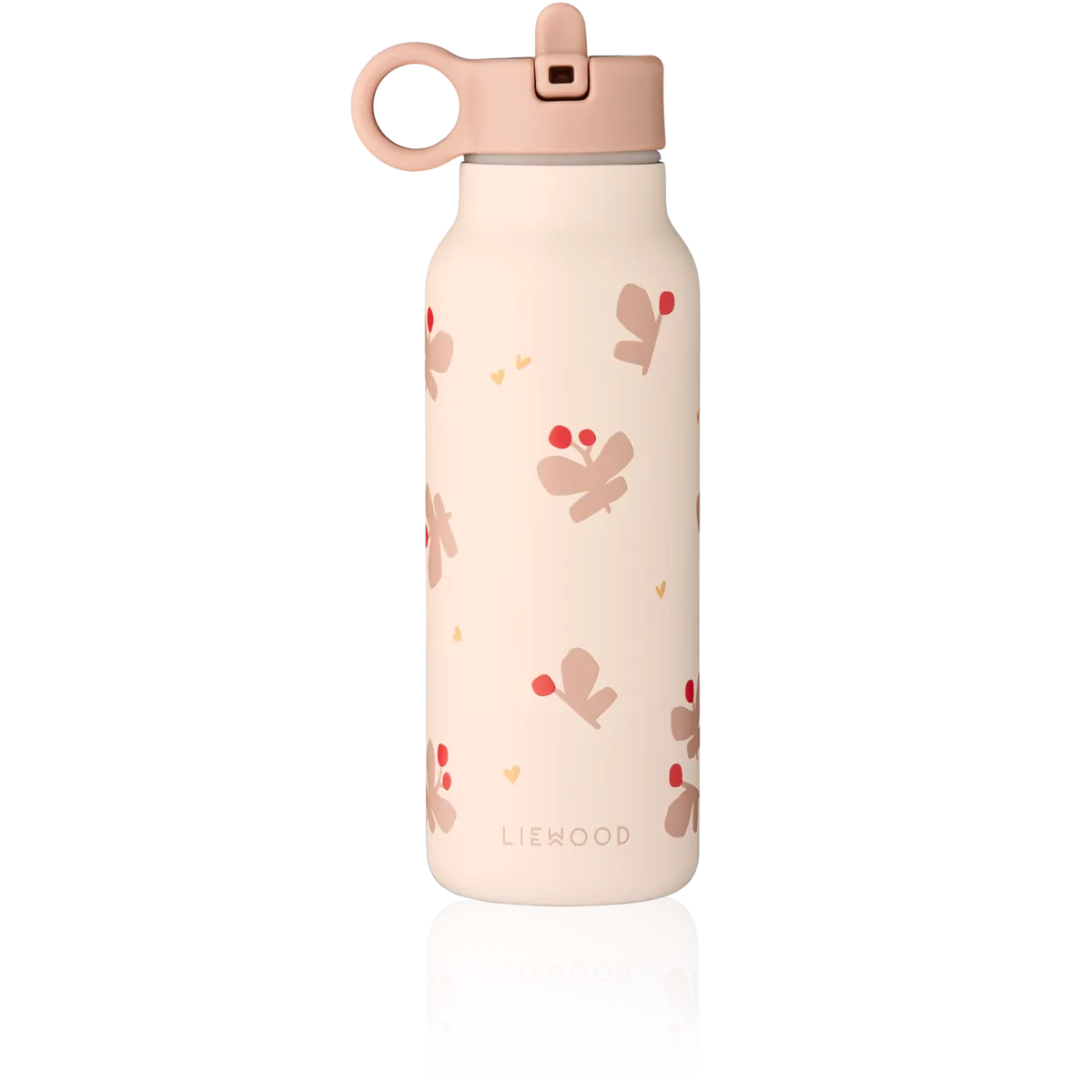 Liewood Falk Drikkedunk 350ml, Butterfly/Apple blossom