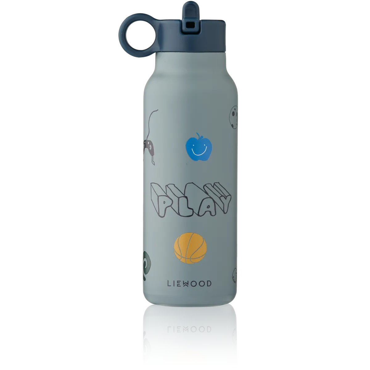 Liewood Falk Drikkedunk 350ml, Play/Dusty Peppermint