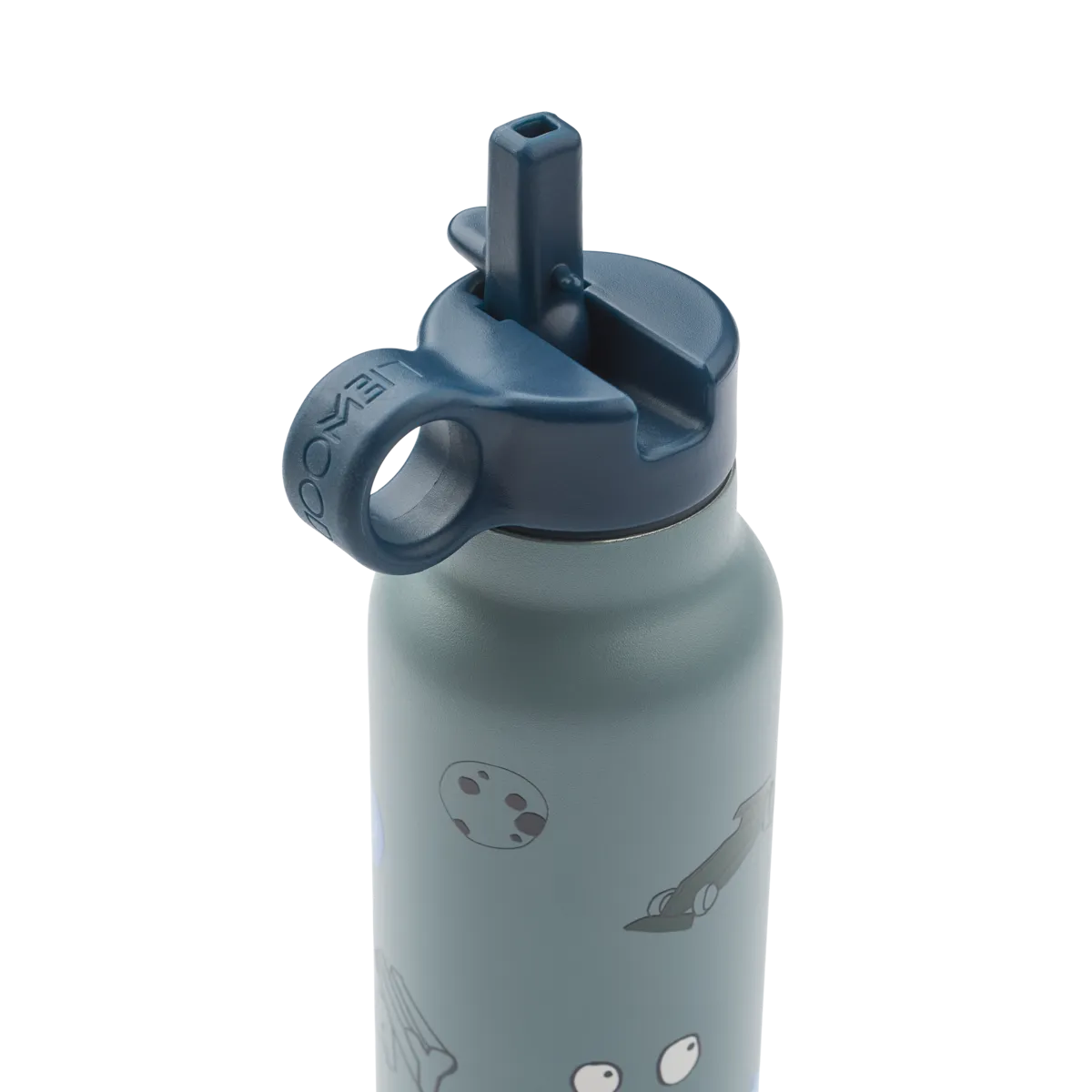 Liewood Falk Drikkedunk 350ml, Play/Dusty Peppermint