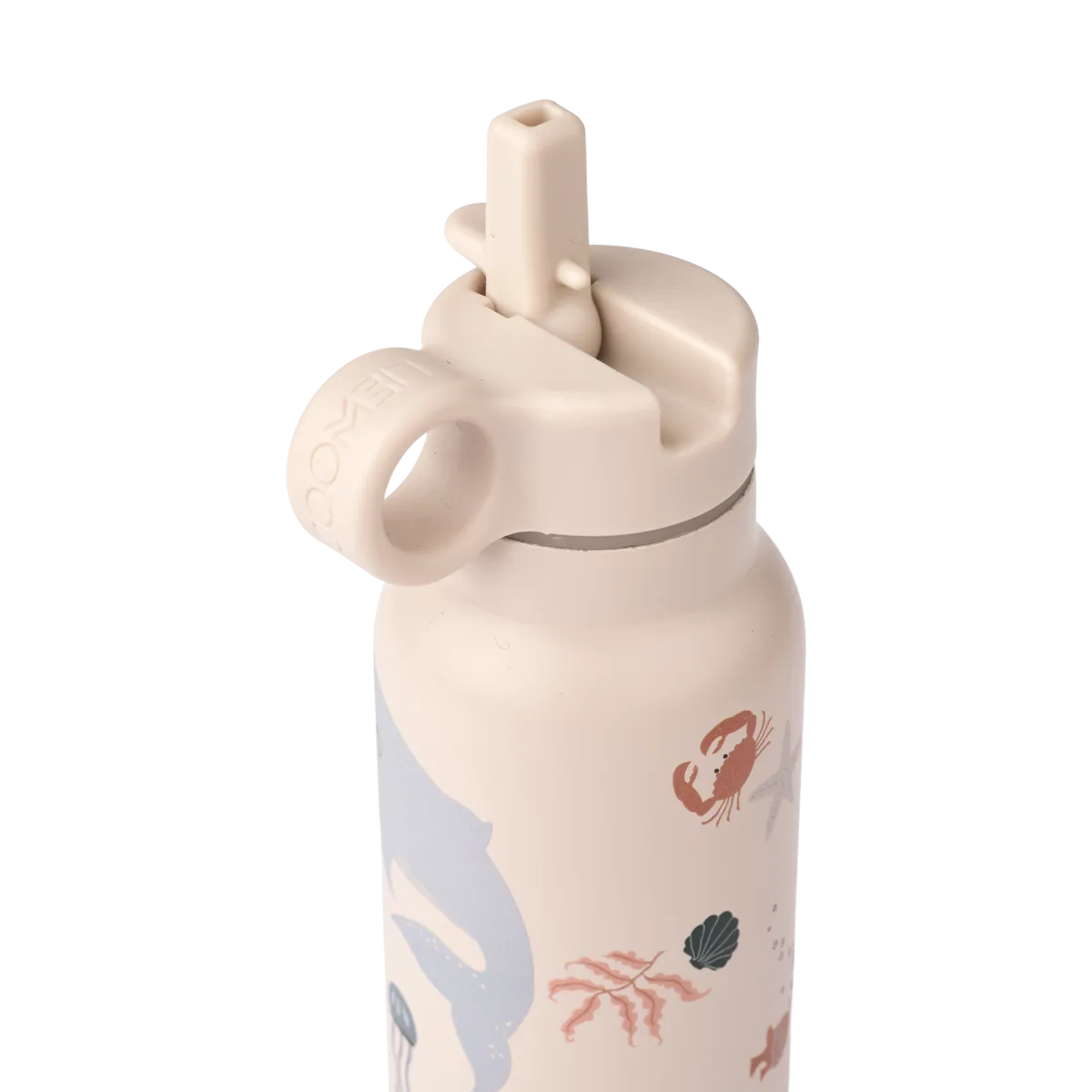Liewood Falk Drikkedunk 350ml, Sea creature/sandy