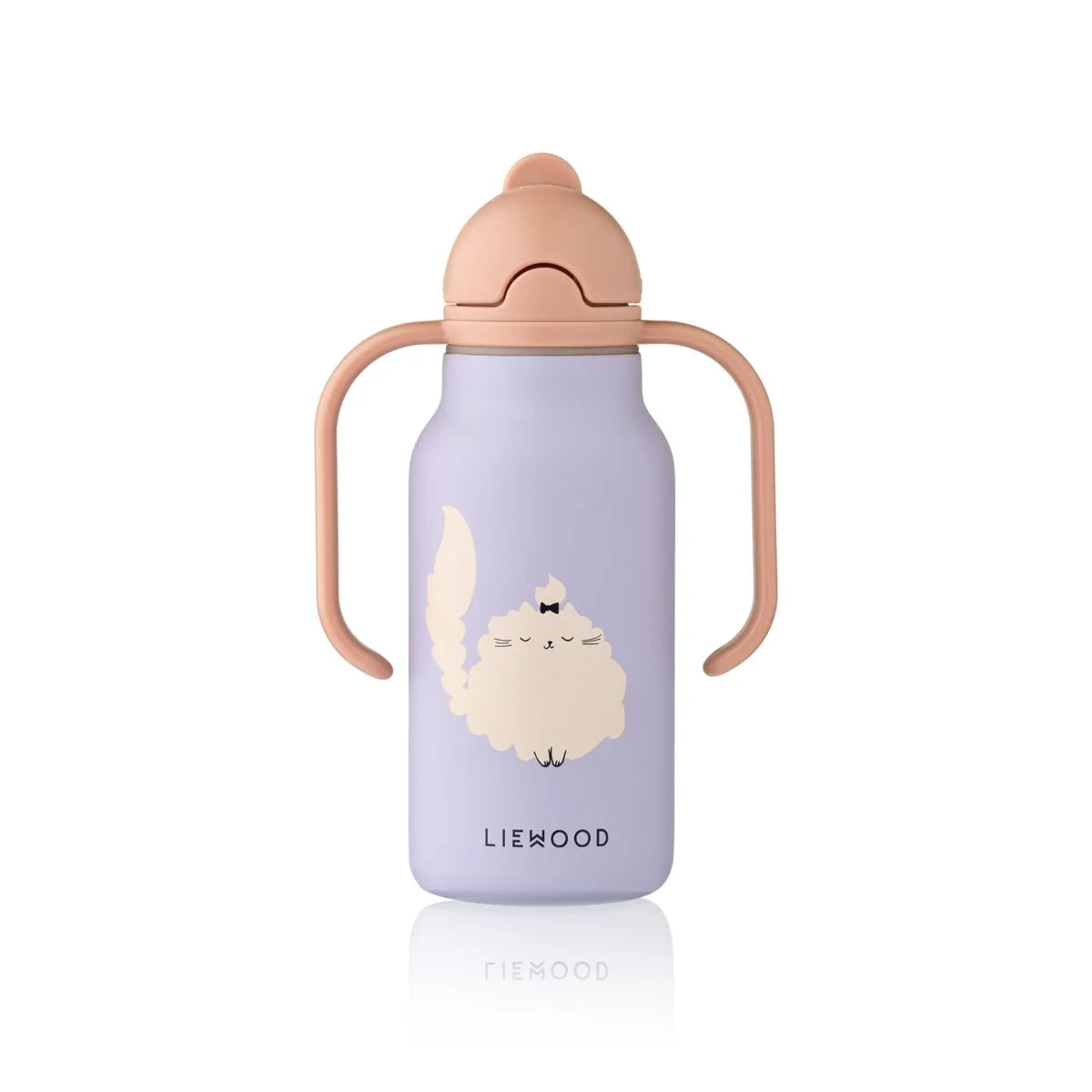 Liewood Kimmie Drikkedunk 250 ml, Cat/Warm lilac