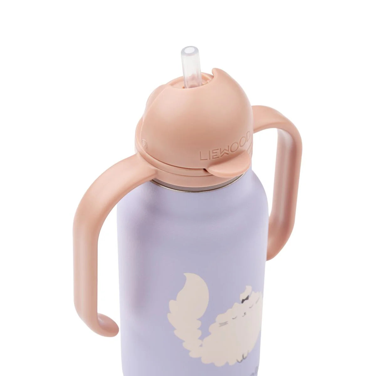 Liewood Kimmie Drikkedunk 250 ml, Cat/Warm lilac