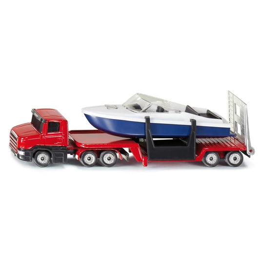 Siku Low Loader With Boat