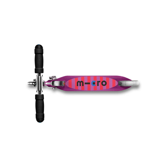 Micro - Sprite Løbehjul LED - Purple Stripe