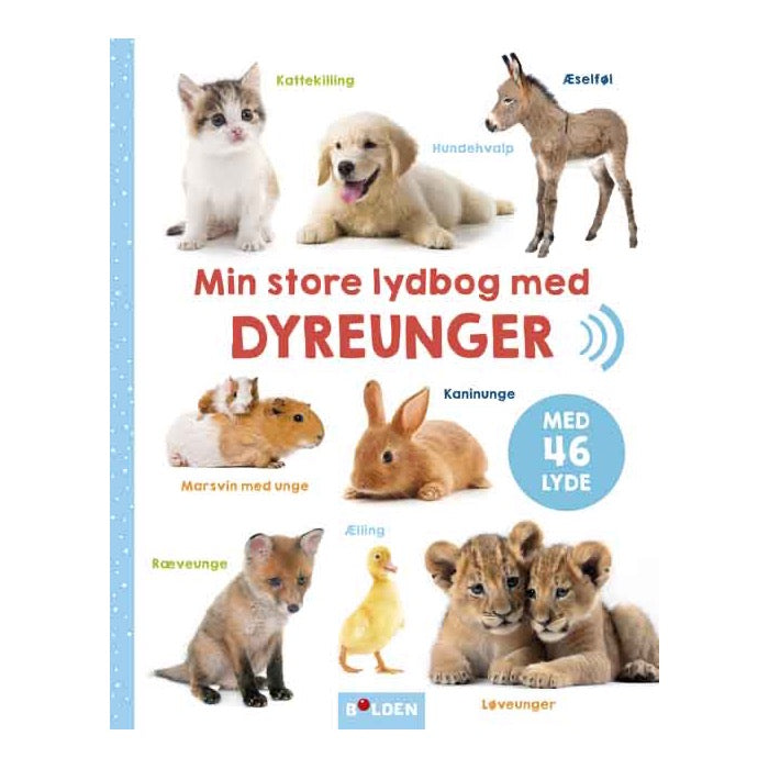 Bog Min store lydbog med dyreunger