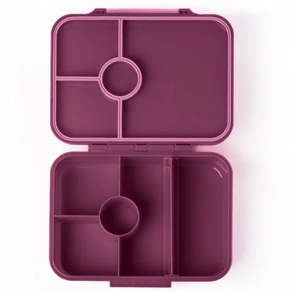 Lekkabox Classic - madkasse med 4 rum, Lilac
