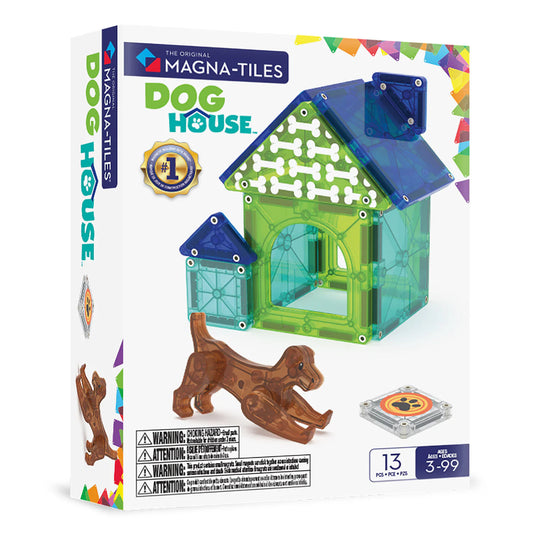 Magnetisk legetøj hundehus.