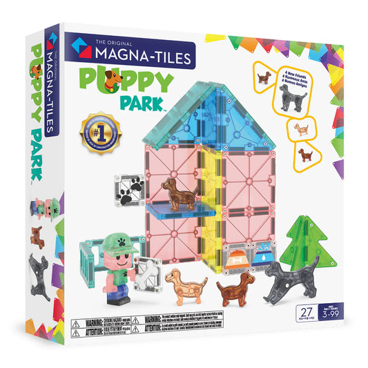 Magnetisk legetøj puppy park.