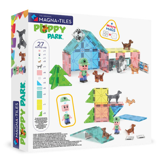 Magnetisk legetøj puppy park.