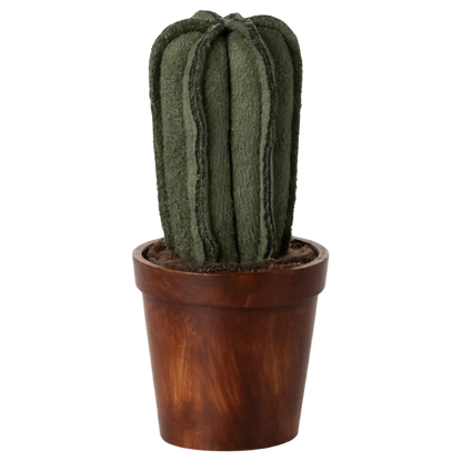 Dukkehus tilbehør kaktus plante i krukke.