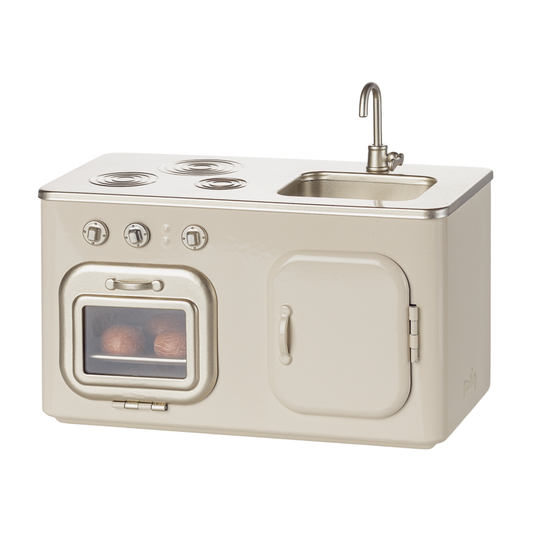 Køkken til dukkehus.