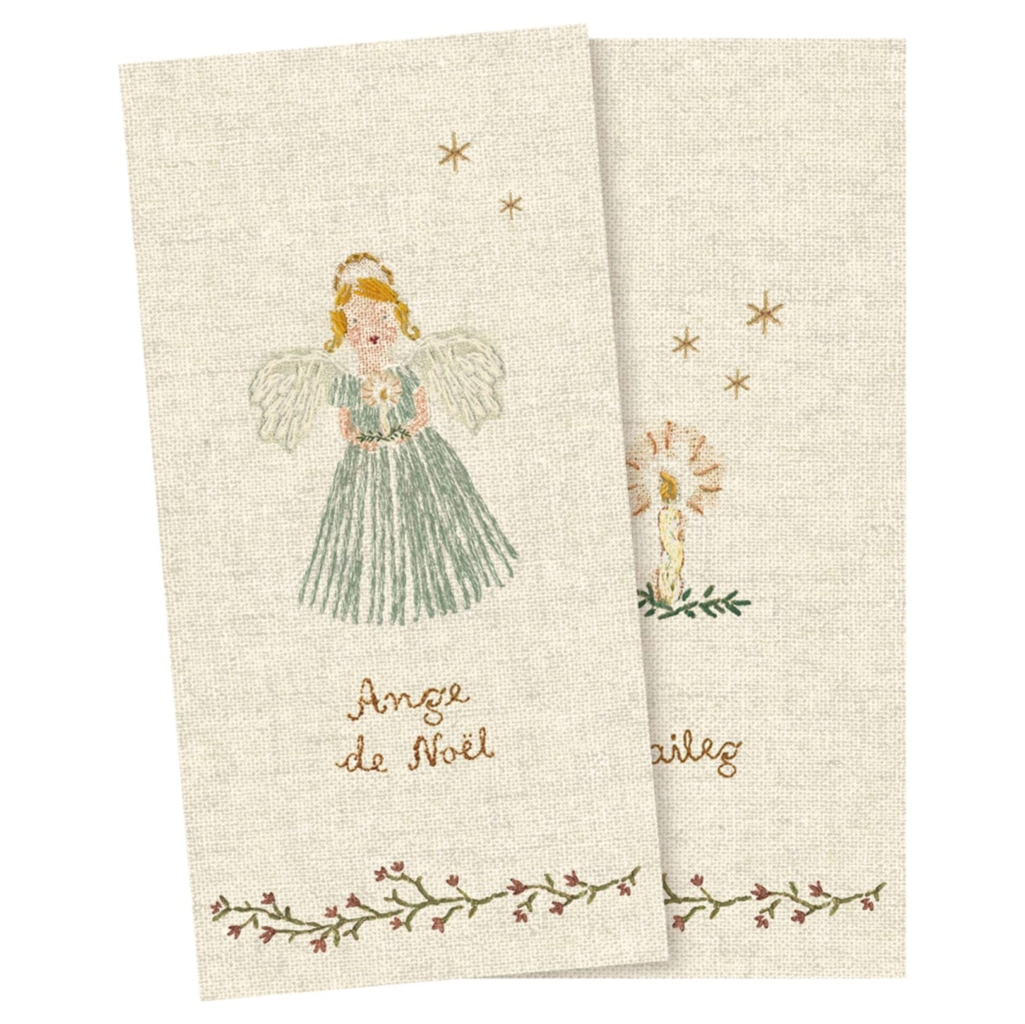 Maileg Serviet, Engel, Blå - Small