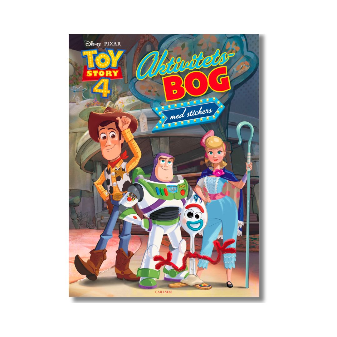 Malebog Toy Story 4 aktivitetsbog