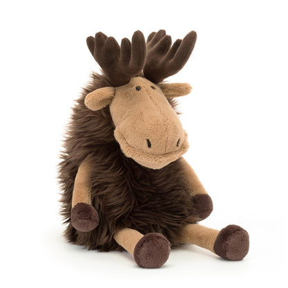 Jellycat Jul - Merrick elg, 29 cm.