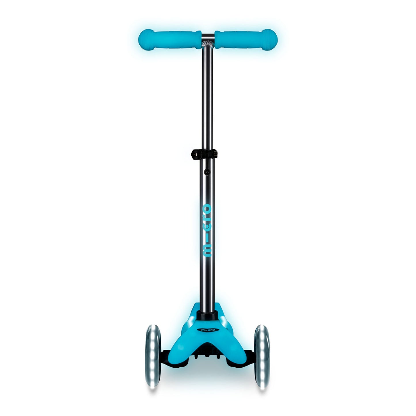 Micro - Løbehjul Mini Deluxe Glow LED Plus - Glacier Aqua