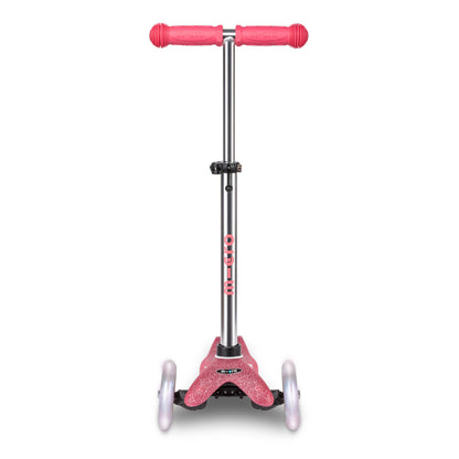 Micro - Løbehjul Mini Deluxe Fairy Glitter LED - Pink